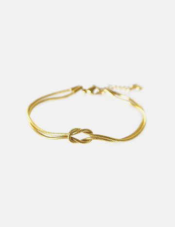 Endless Knot Bracelet - Armkette (wasserfest)
