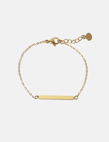 Personalized Basic Tag Bracelet - Armband (wasserfest)