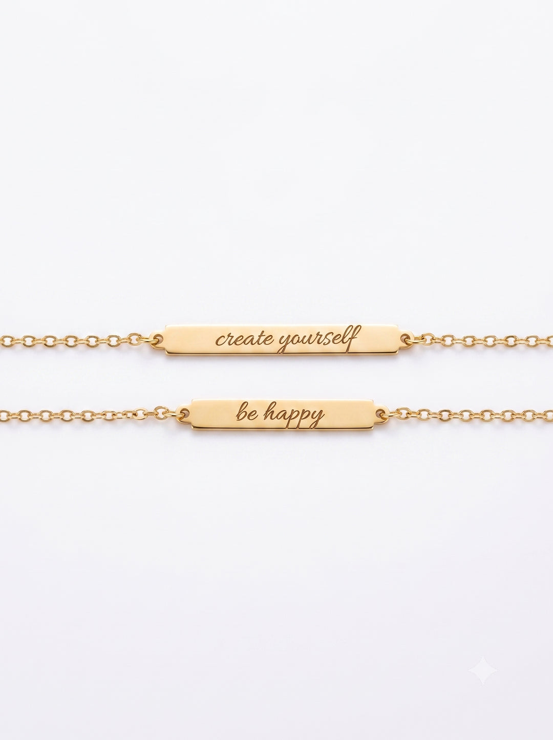 Personalized Basic Tag Bracelet - Armband (wasserfest)