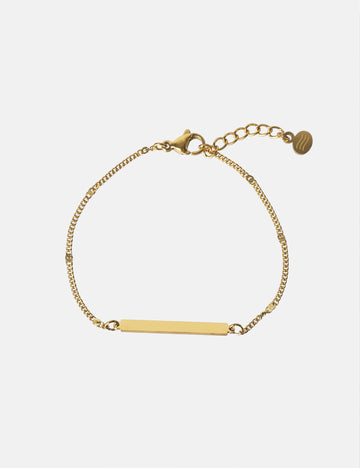Personalized Mila Tag Bracelet - Armband (wasserfest)