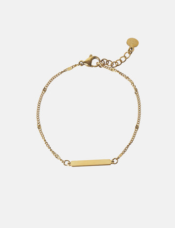 Personalized Mila Tag Bracelet - Armband (wasserfest)