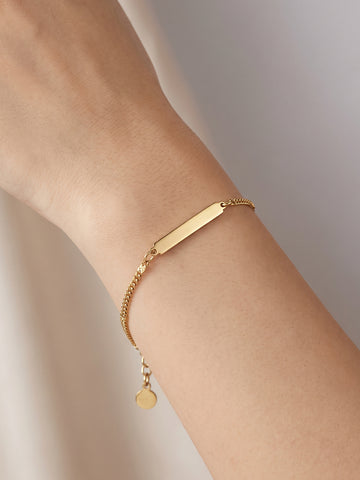 Personalized Mila Tag Bracelet - Armband (wasserfest)