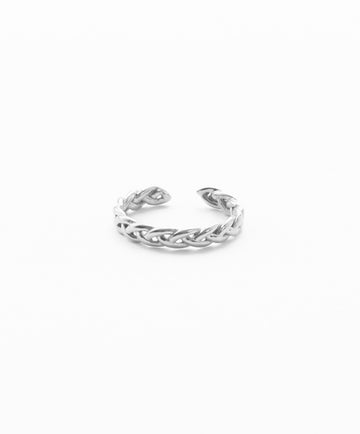 Bold Braided Ring - Fingerring (wasserfest)