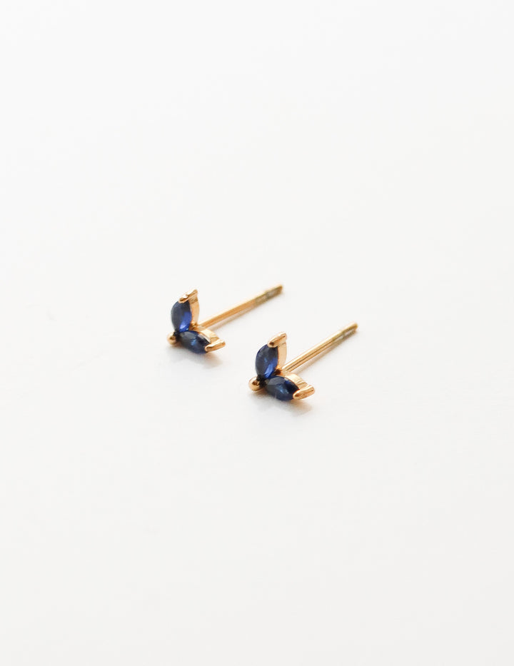 Butterfly Zircone Stud - Ohrstecker (wasserfest)