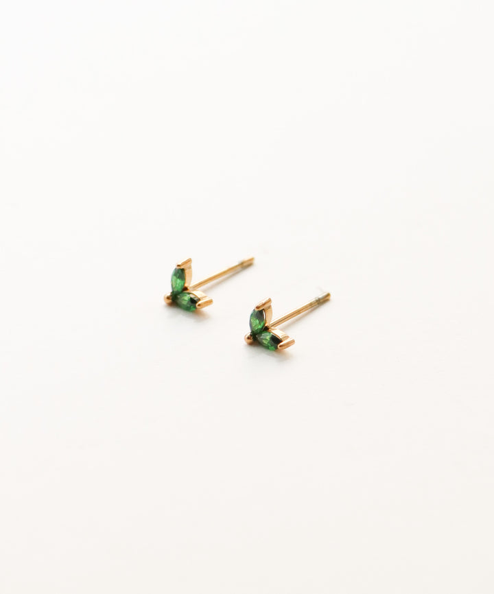 Butterfly Zircone Stud - Ohrstecker (wasserfest)