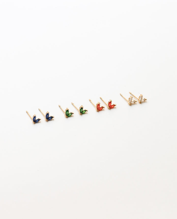 Butterfly Zircone Stud - Ohrstecker Kinder (wasserfest)
