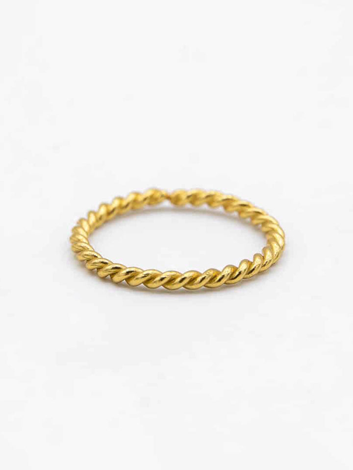 Twisted Ring - Echtgold (14K / 18K)
