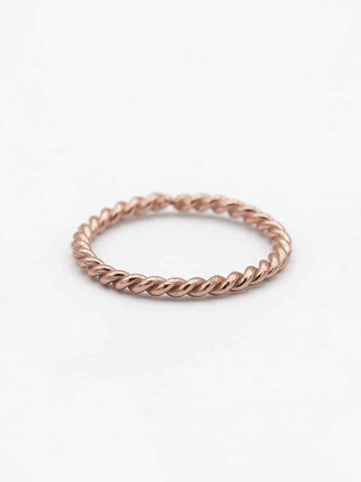 Twisted Ring - Fingerring (wasserfest)