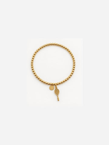Personalized Tennis Rack Charm - Anhänger (wasserfest)