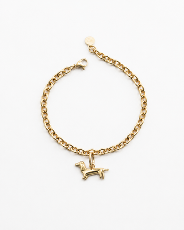 Personalized Dackel Charm - Anhänger (wasserfest)