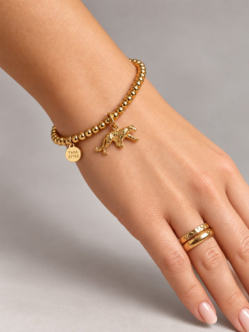 Personalized Leopard Charm - Anhänger (wasserfest)