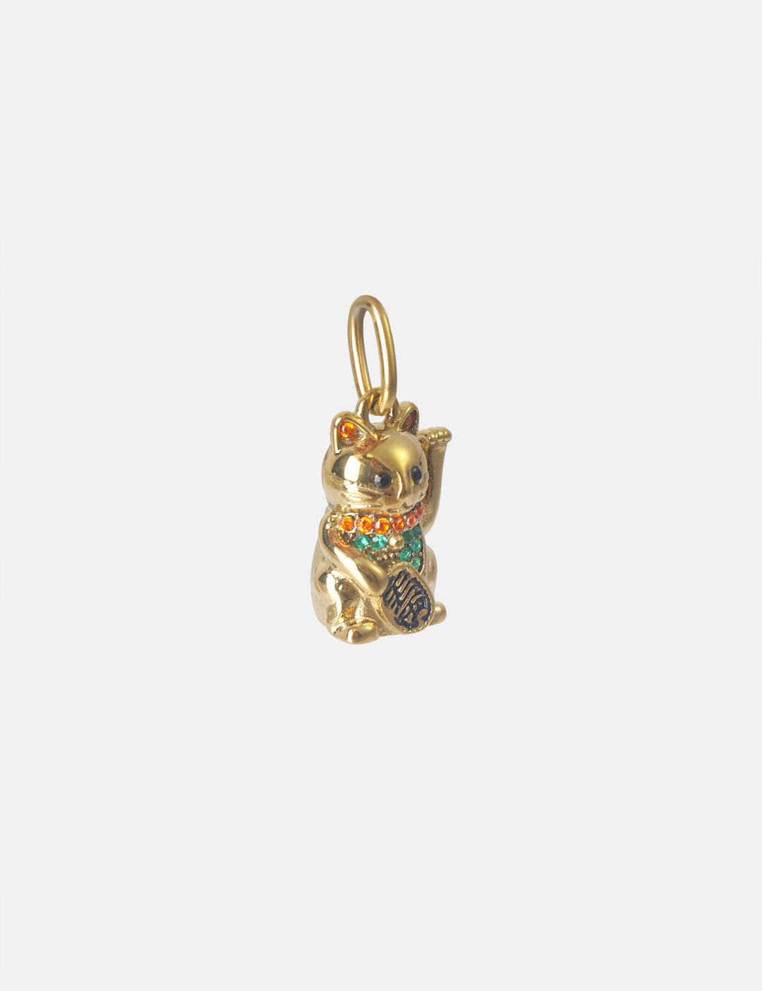 Personalized Lucky Cat Charm - Anhänger (wasserfest)