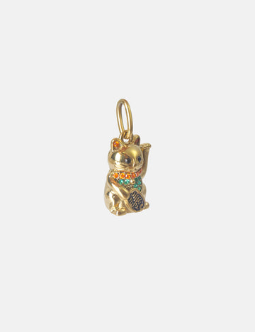 Personalized Lucky Cat Charm - Anhänger (wasserfest)