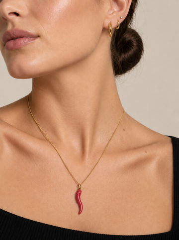 Personalized XL Chilli Charm - Anhänger (wasserfest)