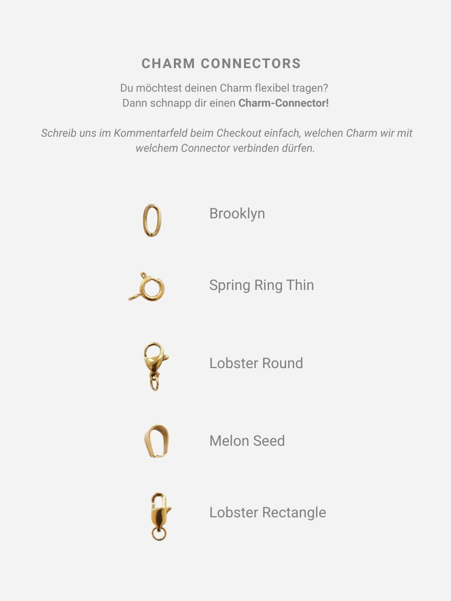 Brooklyn Charm Connector - DIY Anhänger Verschluss (wasserfest)