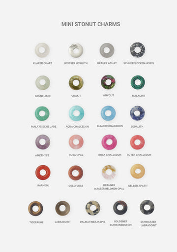 Personalized Double Mini Stonut Amélie Bracelet - Armkette (wasserfest)