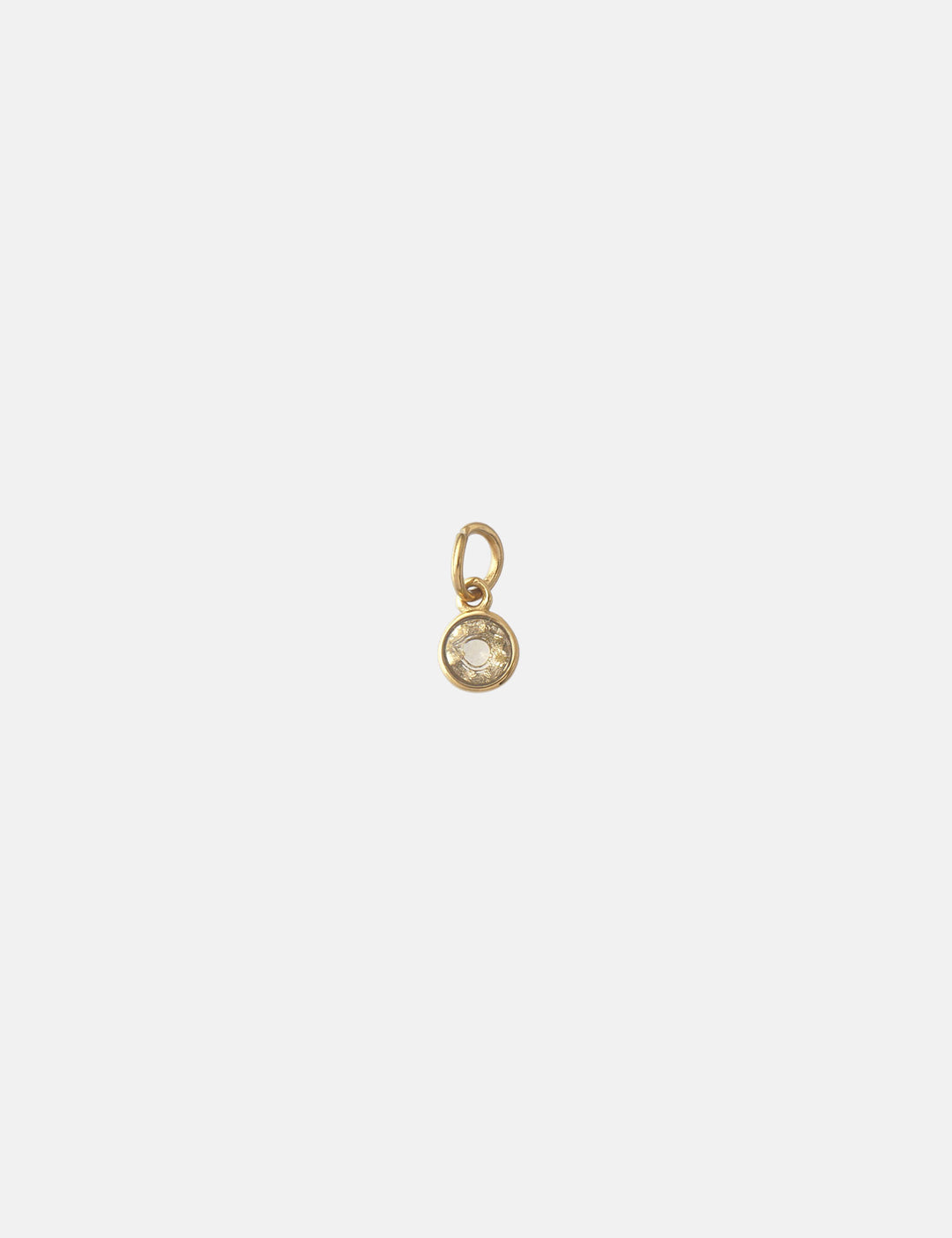 Personalized Edelstein Birthstone Charm - Anhänger (wasserfest)