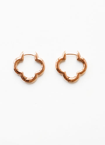 Bold Clover Hoops - Creolen (wasserfest)