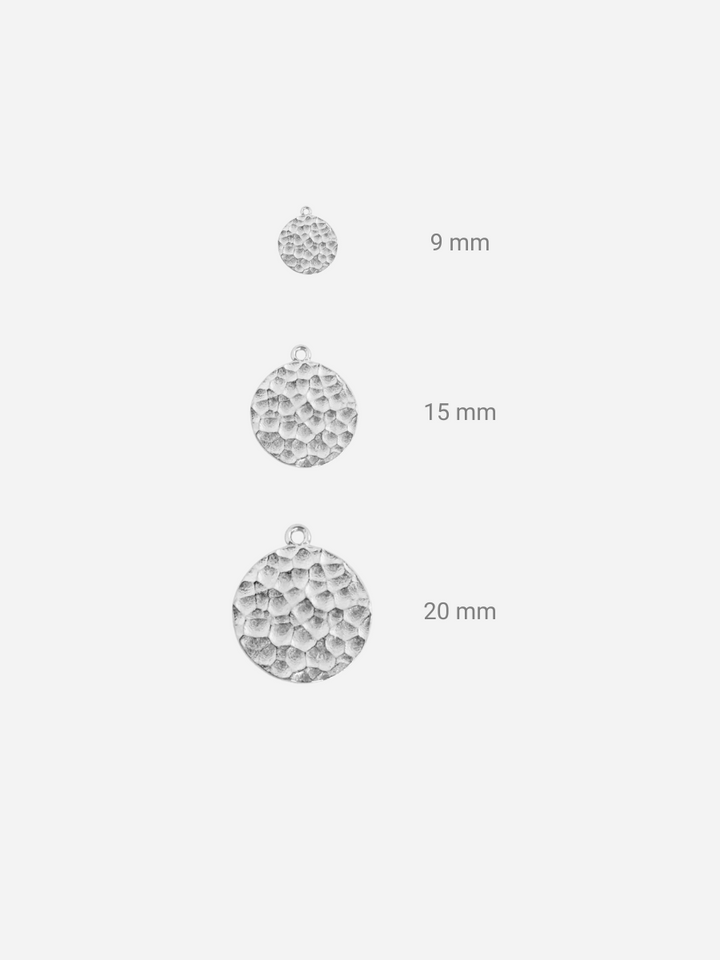 Personalized Coin Charm - Anhänger (wasserfest)