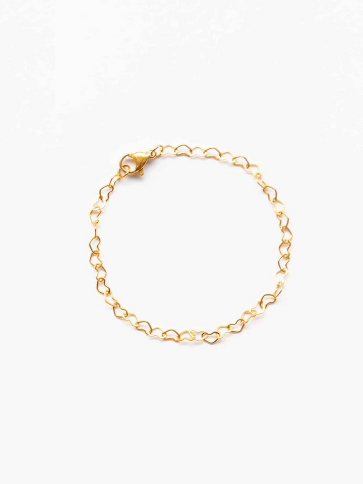 Connected Hearts Bracelet - Armkette (wasserfest)