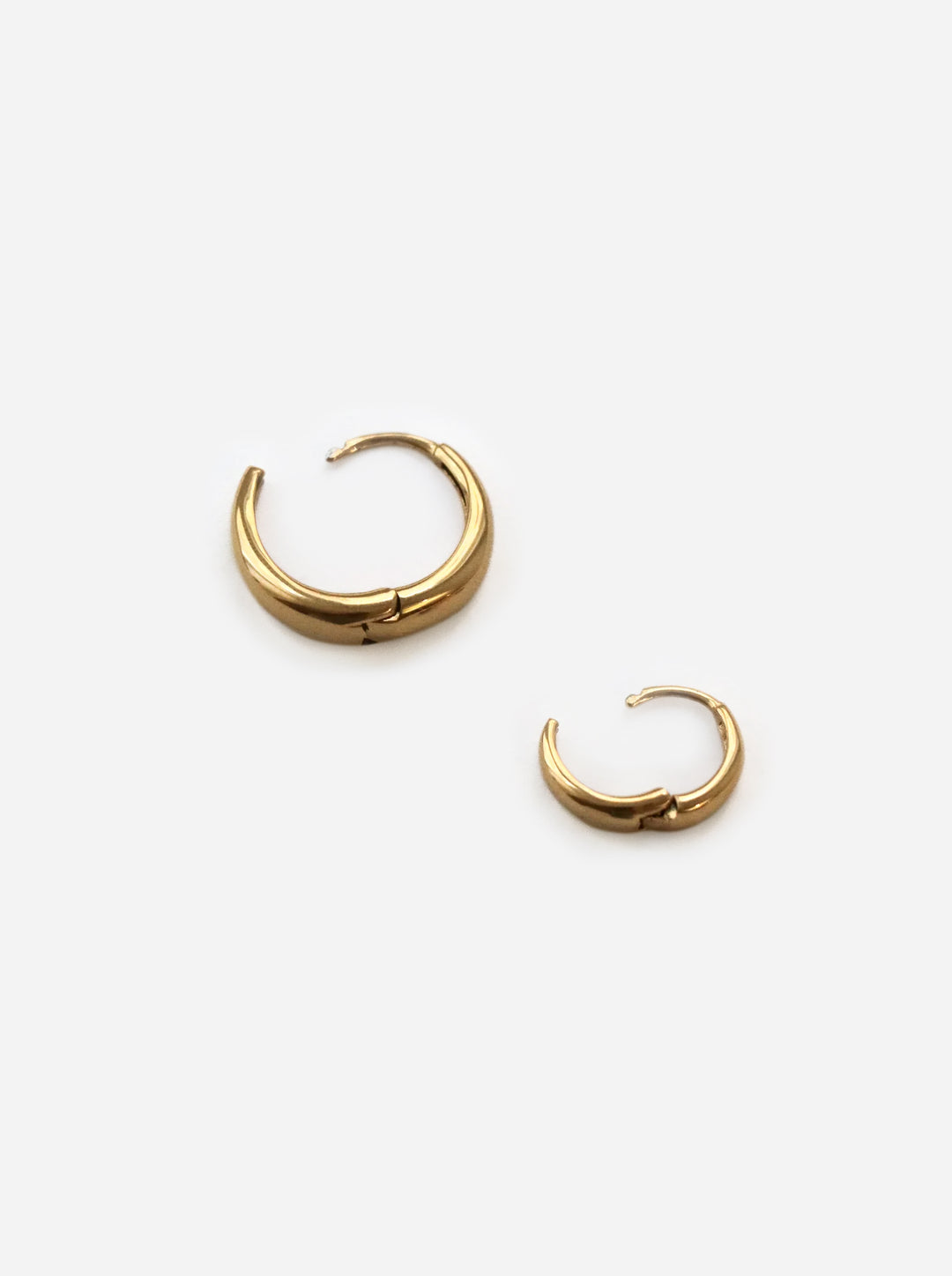 Slim Bottega Hoop - Earstacking Set (wasserfest)