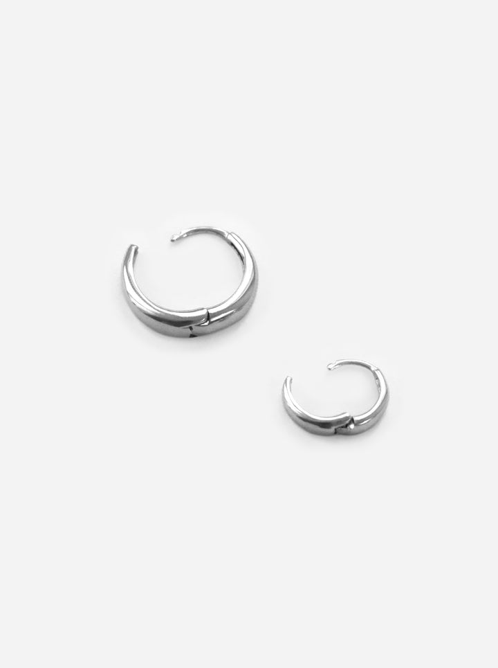 Slim Bottega Hoop - Earstacking Set (wasserfest)
