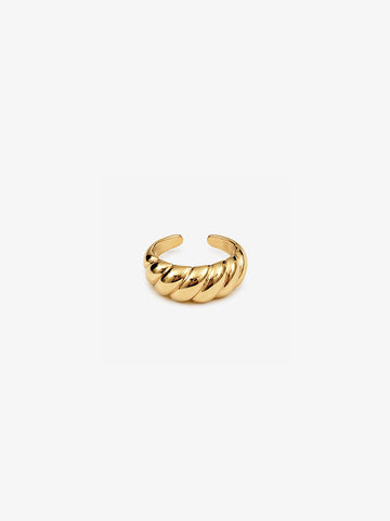 Croissant Ring - Fingerring (wasserfest)