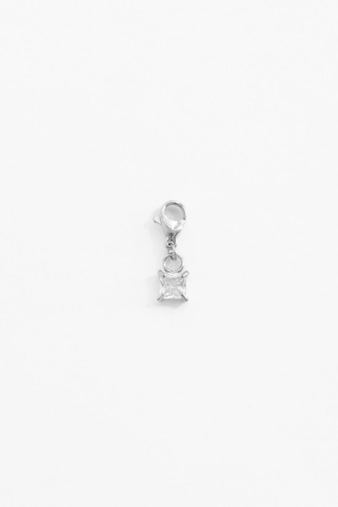 Personalized Square Crystal Charm - Anhänger (wasserfest)