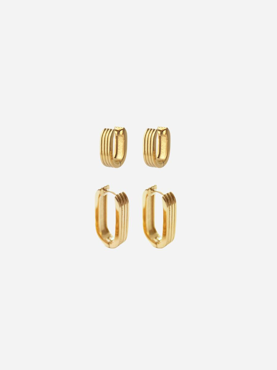 Double Manhattan Hoop - Creolen (wasserfest)