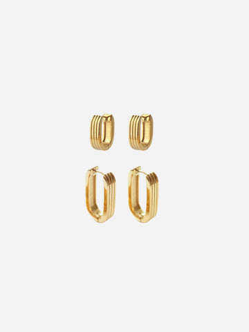 Double Manhattan Hoop - Creolen (wasserfest)