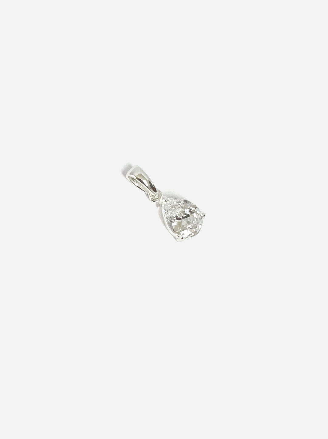 Personalized Zircone Drop Charm - Anhänger (wasserfest)