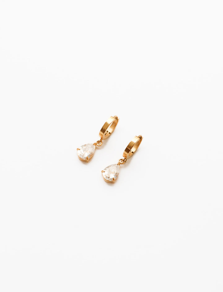 Full Drop Crystal Zircone Schmuckset (wasserfest)