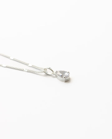 Mila Drop Zircone Halskette - Necklace (wasserfest)
