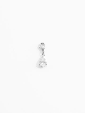 Personalized Zircone Drop Charm - Anhänger (wasserfest)