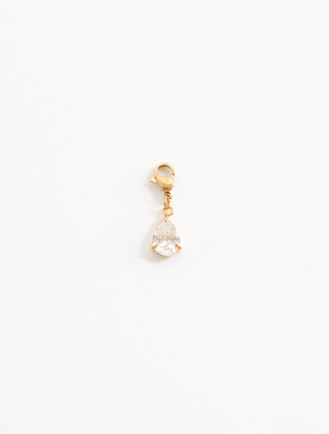 Personalized Zircone Drop Charm - Anhänger (wasserfest)