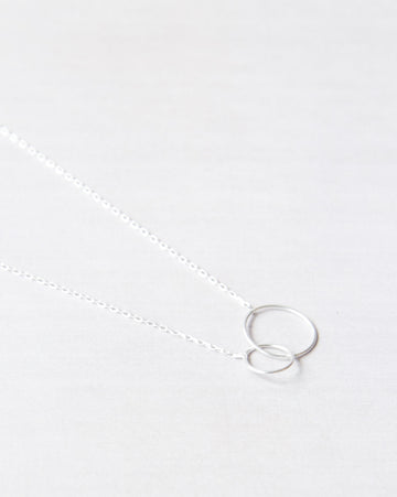 Two Circles Necklace - Halskette (wasserfest)