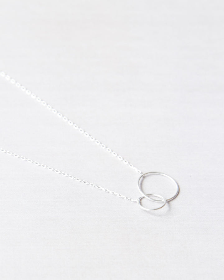 Two Circles Necklace - Halskette (wasserfest)