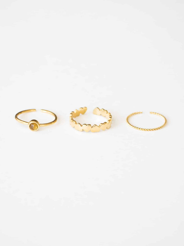 Sweetheart Ring Set (waterproof)