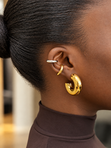 Bi Color Coco - Earcuff Set (wasserfest)