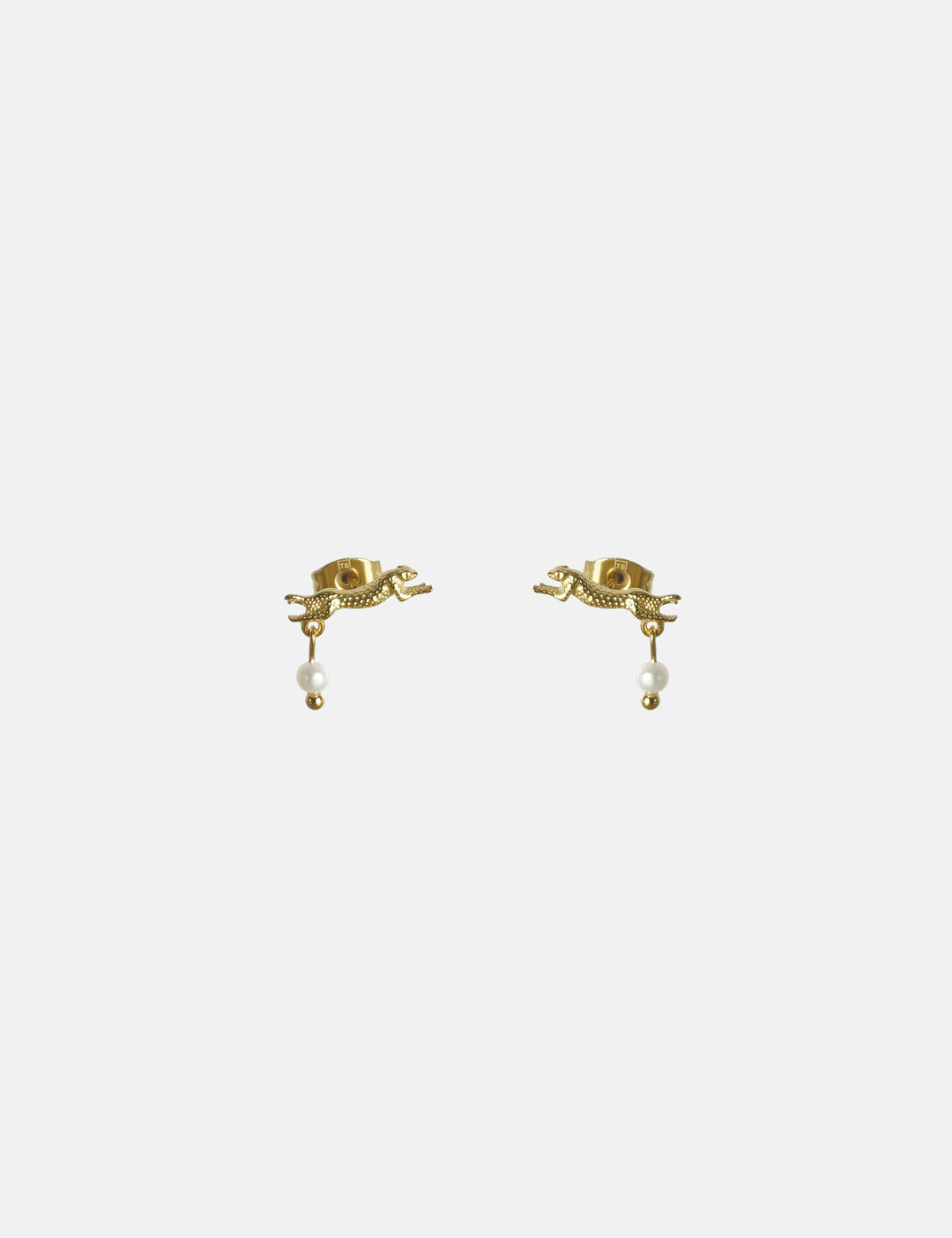 Gepard Pearl Stud - Ohrstecker (wasserfest)