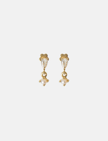 Shiny Pearl Stud - Piercing (wasserfest)