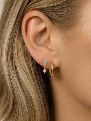 Shiny Pearl Stud - Piercing (wasserfest)