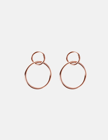 Two Circles Stud - Ohrstecker (wasserfest)