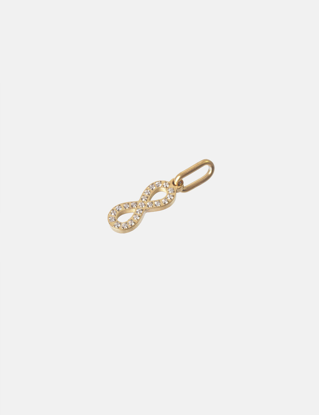 Personalized Shiny Infinity Charm - Anhänger (wasserfest)