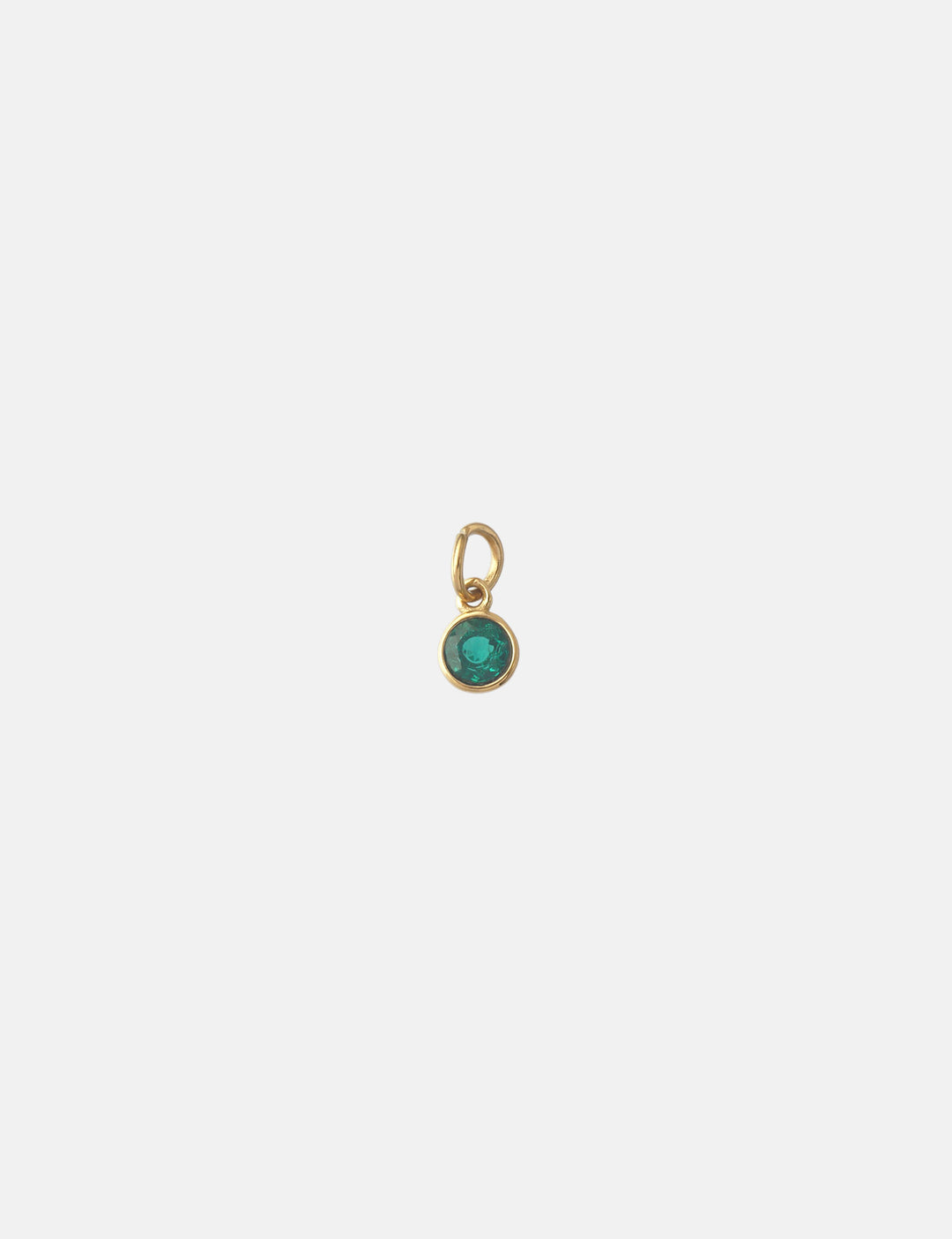 Personalized Edelstein Birthstone Charm - Anhänger (wasserfest)