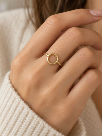 Eternity Ring (matt) - Fingerring (wasserfest)