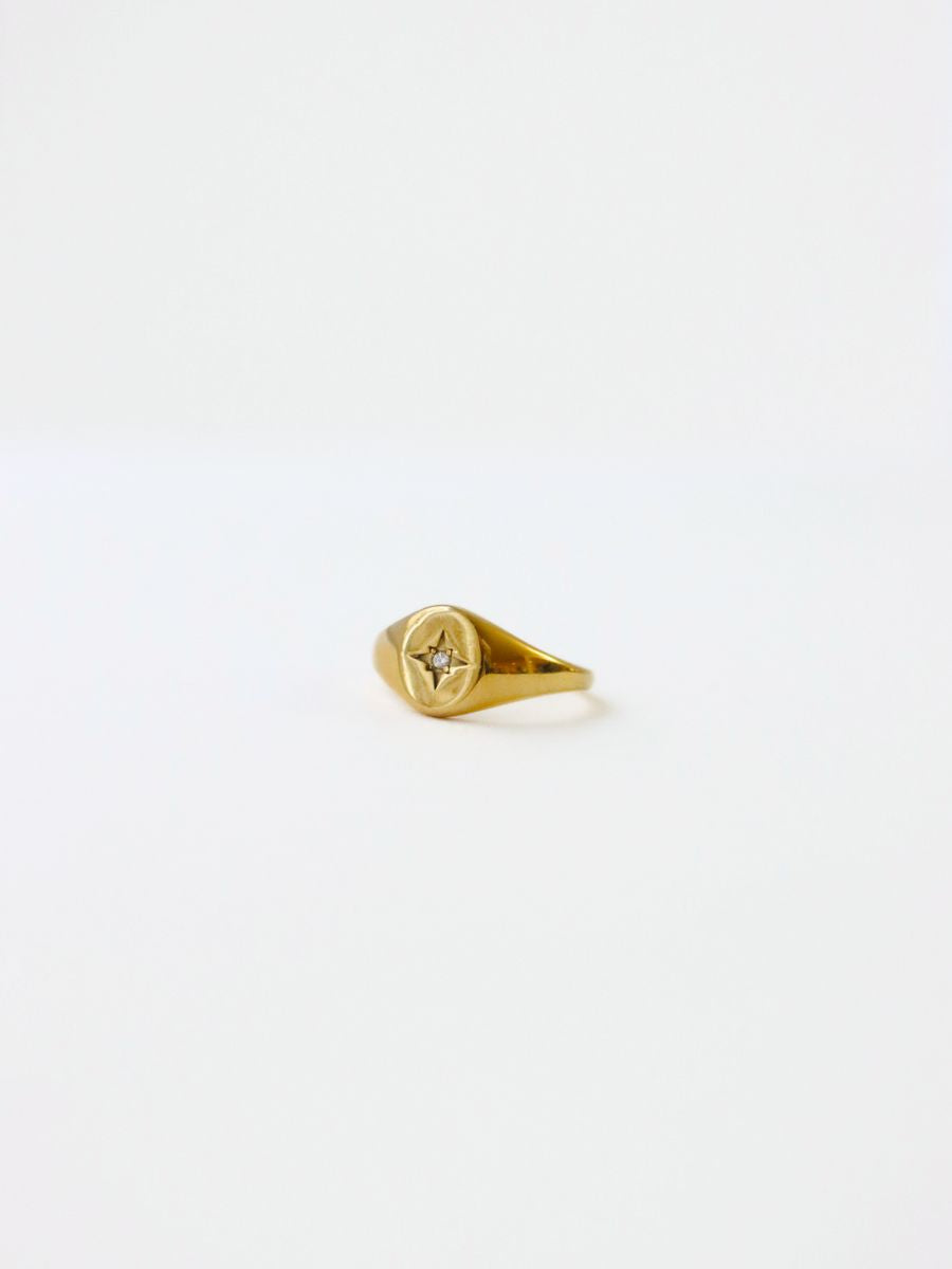 Limited North Star Signet Ring