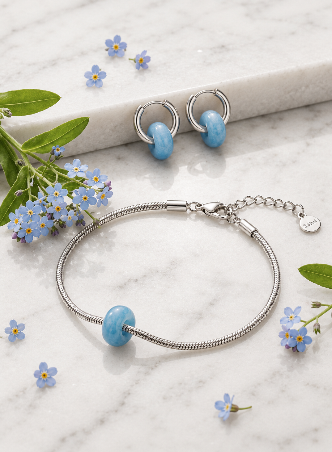 Everyday Blue Candy - Schmuckset Kinder (wasserfest)