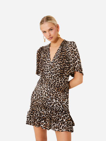 Robe Cherry Dress  - Suncoo
