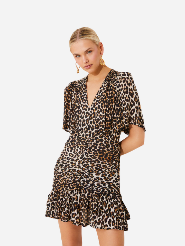 Robe Cherry Dress  - Suncoo